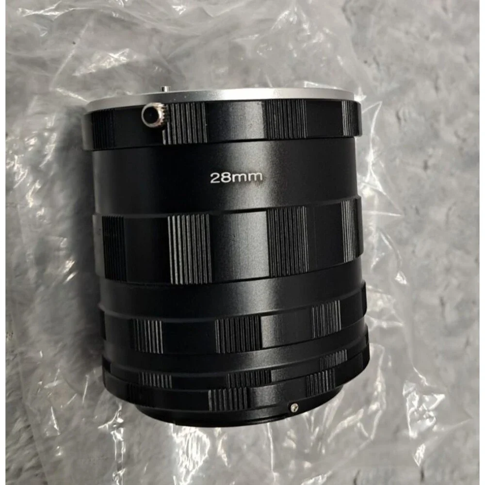 F mount Macro Extension Tube Set for Nikon manual focus 7mm 14mm 28mm
